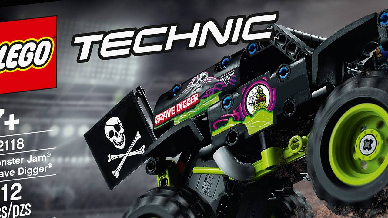 grave digger lego technic
