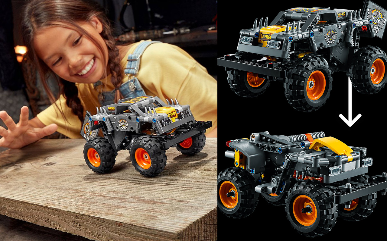 grave digger lego technic