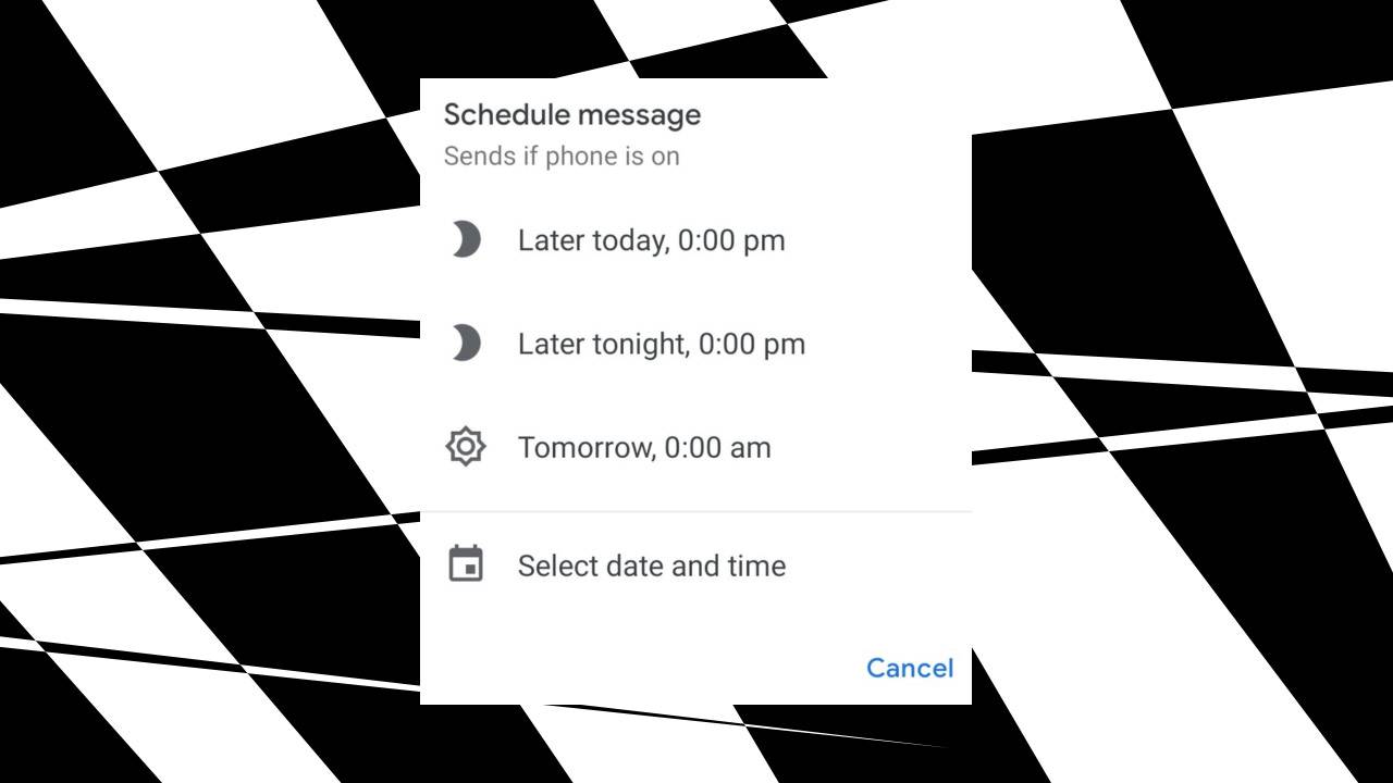 Google Messages scheduled sending released – go check!