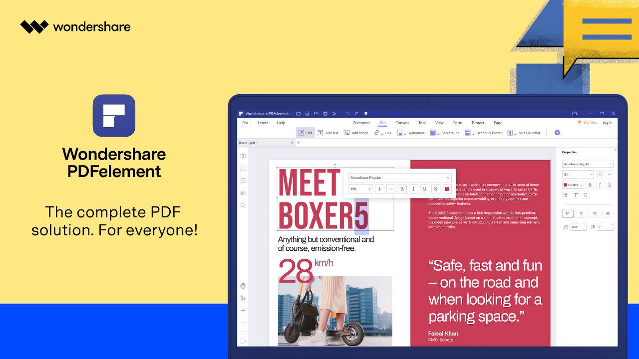 Wondershare PDFelement 8 levels up the ultimate document solution