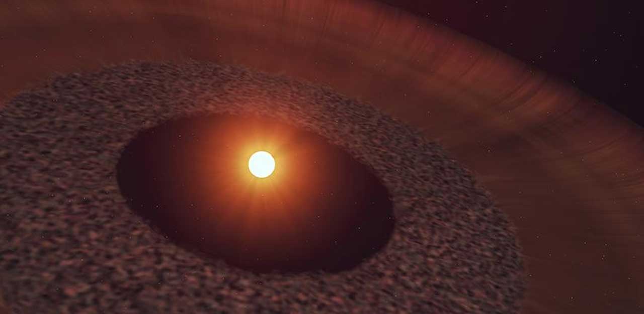 Researchers discovered a galaxy that could shed light on our solar system