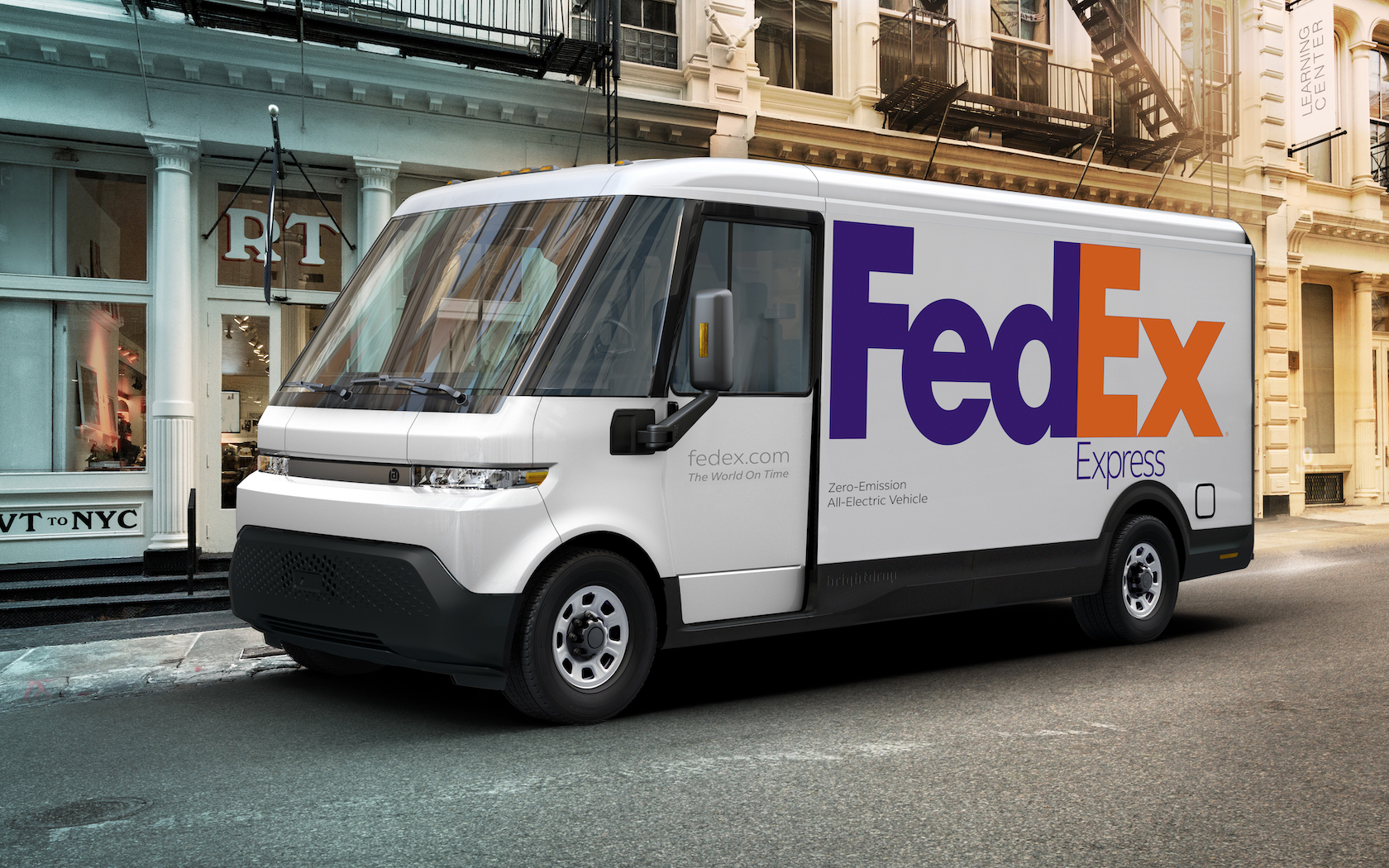 GM BrightDrop EV600 electric van revealed as new business wins FedEx