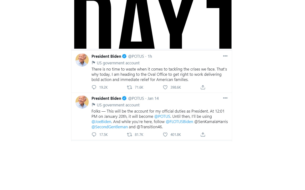 The Big Biden Potus Social Media Transfer 21 Who Controls What Slashgear The Big Biden Potus Social Media Transfer 21 Who Controls What Slashgear