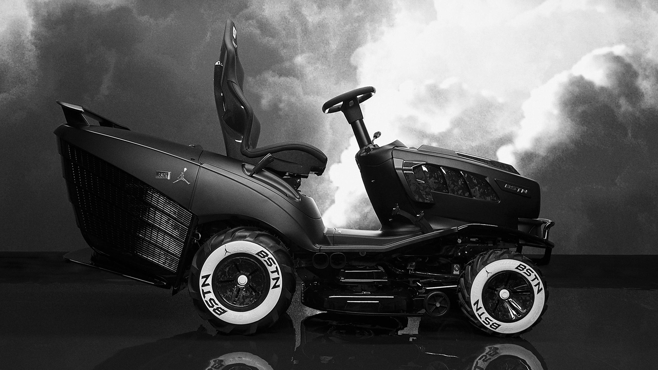 This Mansory BSTN GT XI lawnmower pays tribute to Air Jordan - SlashGear