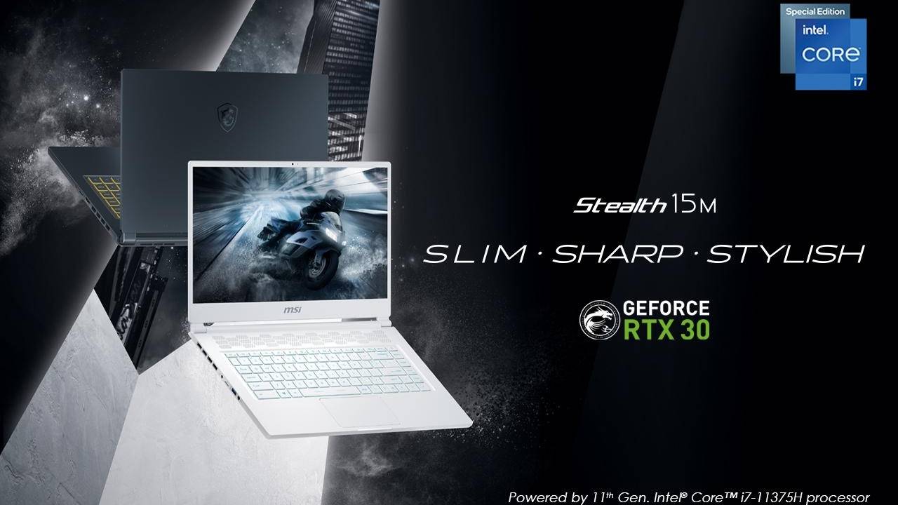 MSI’s 2021 laptop lineup is packed with RTX 30-series GPUs