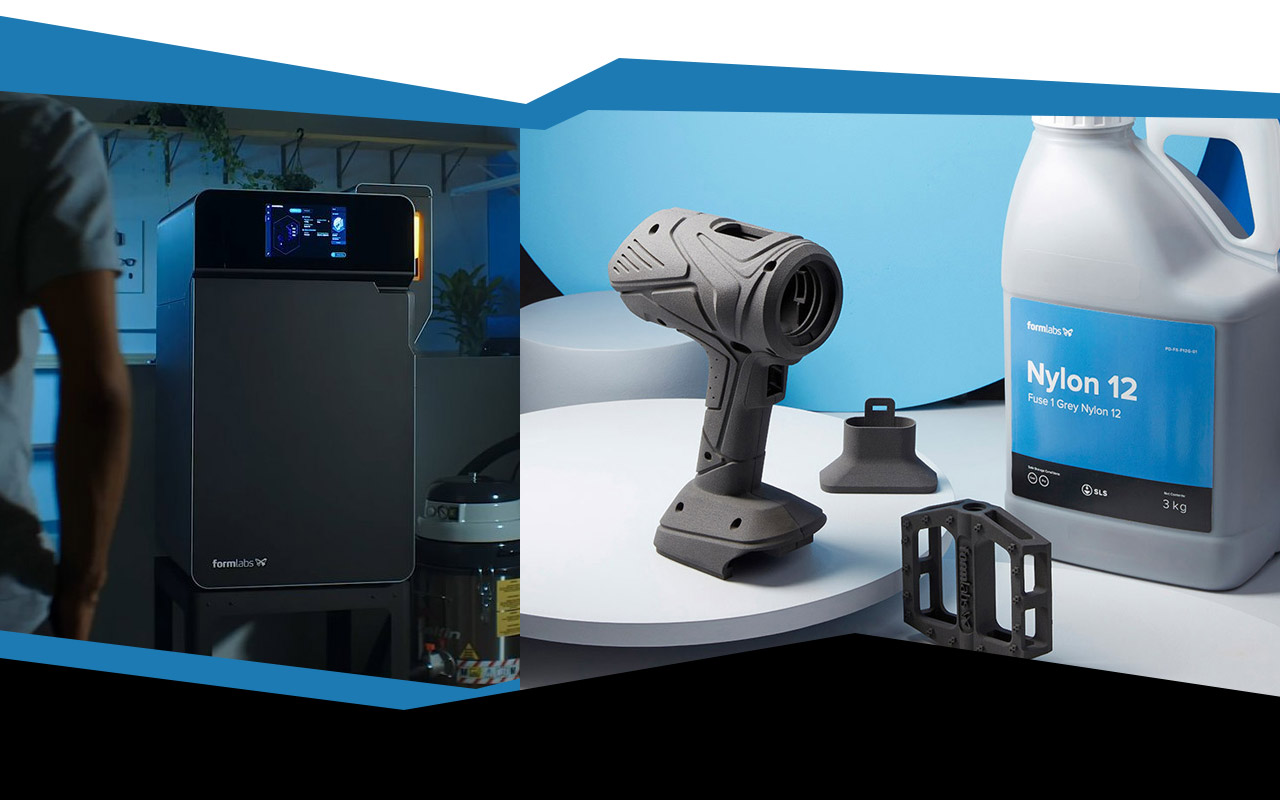 Formlabs fuse 1 3d prints with recycled material at relatively low 