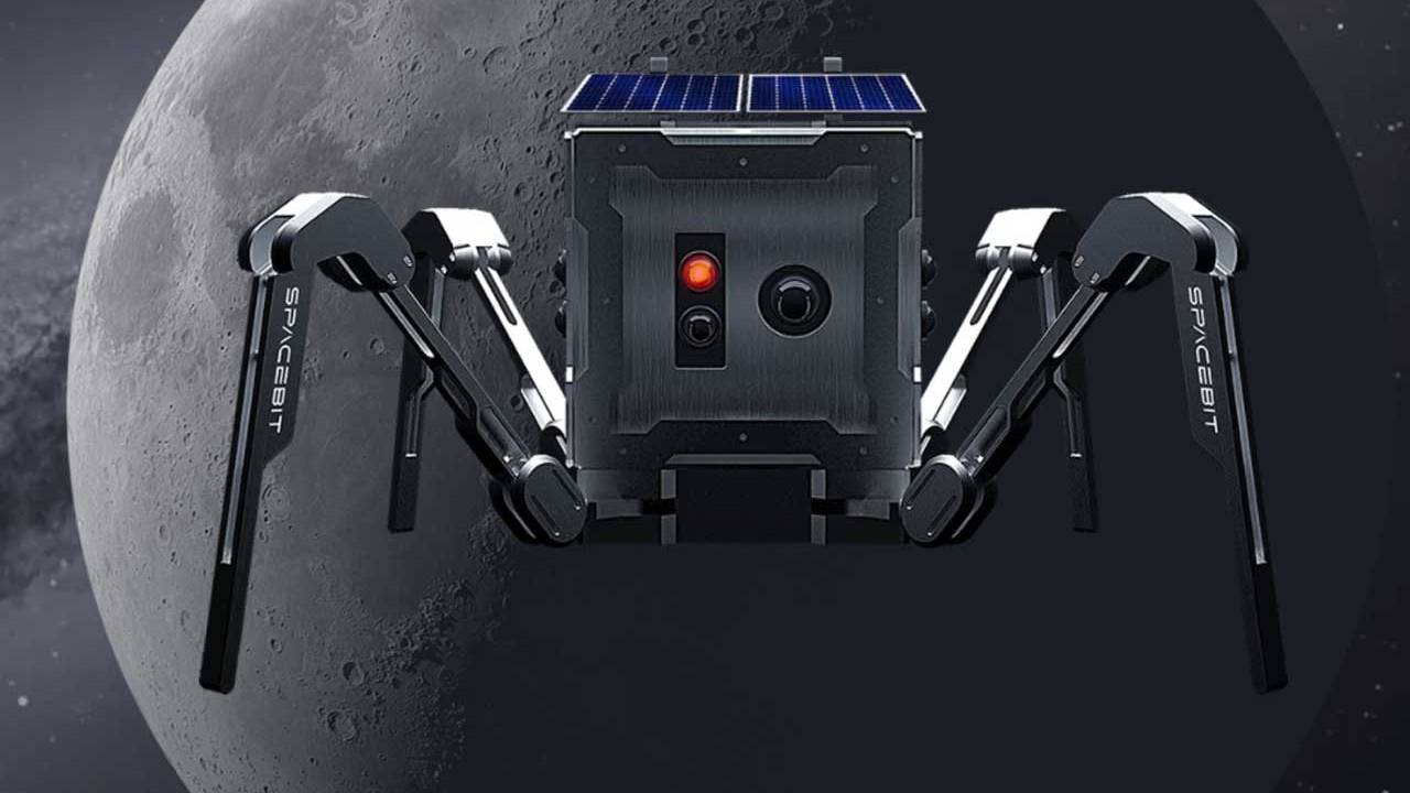 UK company Spacebit is sending a spider-like rover to the moon