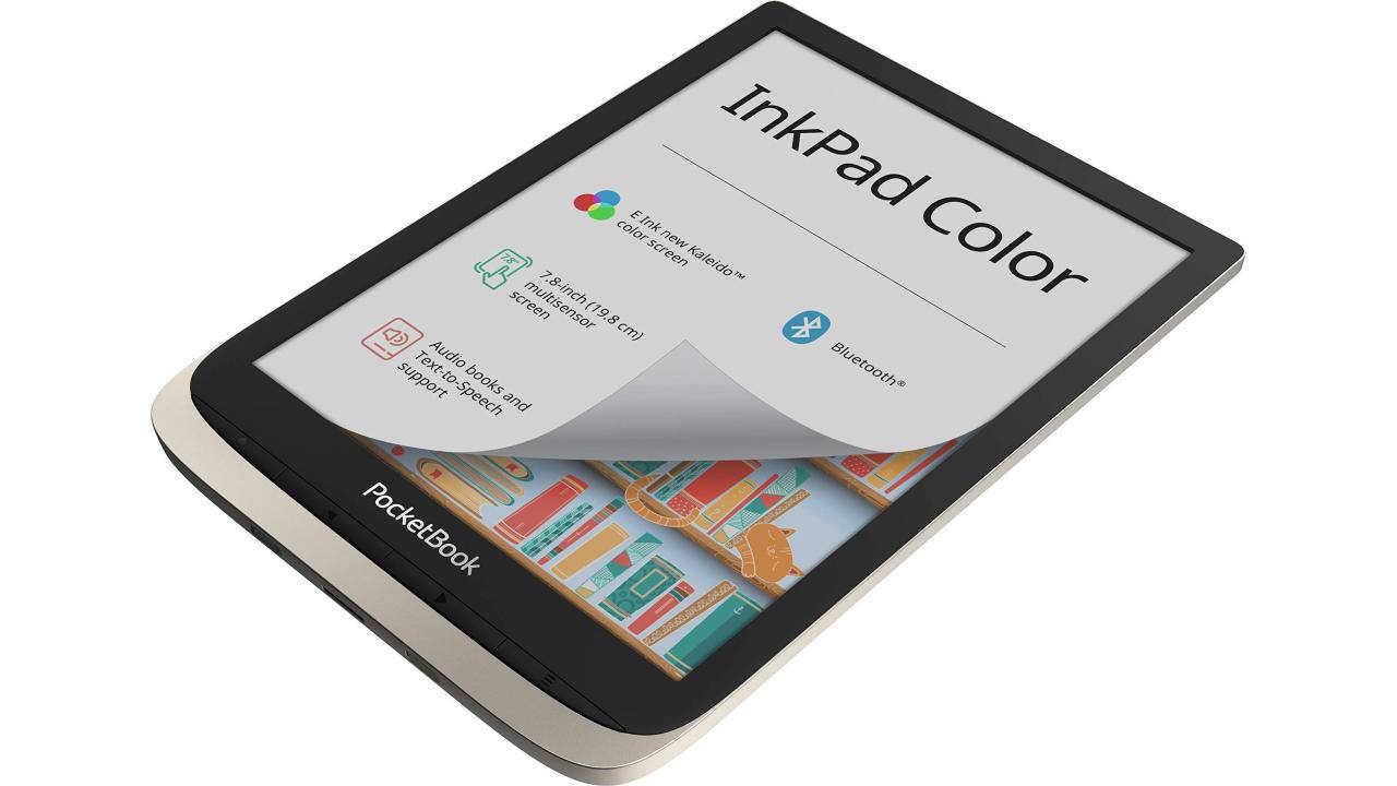 PocketBook InkPad Color 7.8-inch eReader is now available