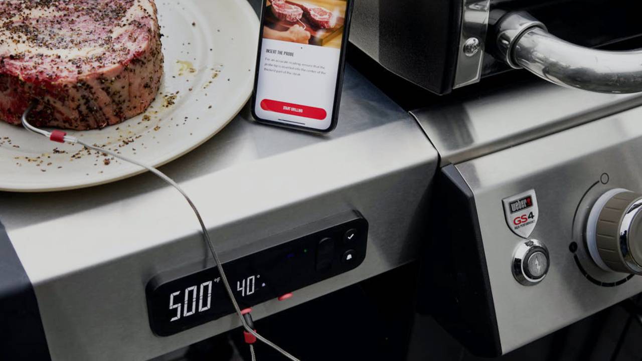 Weber’s new gas smart grills put the perfect steak an app-tap away