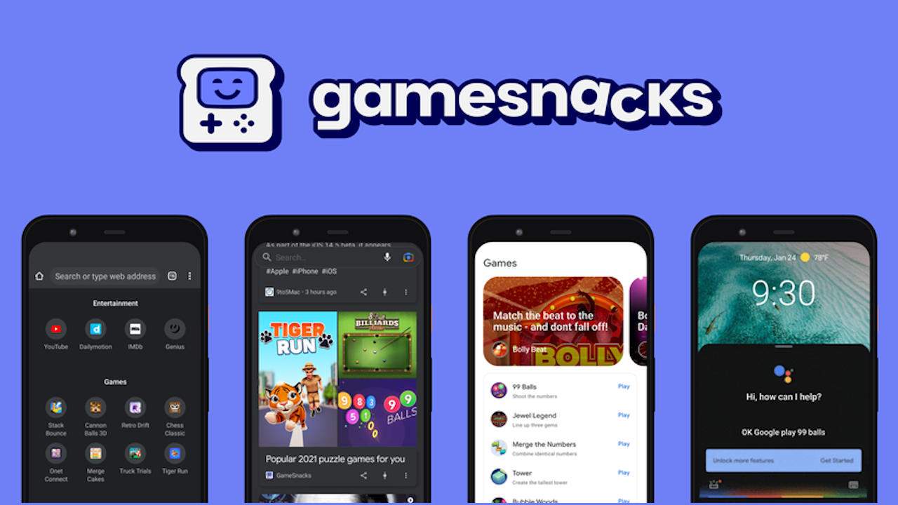 GameSnacks HTML5 games from Area 120 land on some Google products