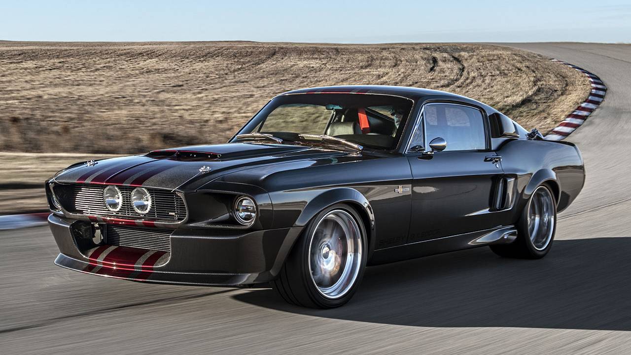Shelby GT500CR Carbon Edition is a carbon fiber bodied classic Mustang