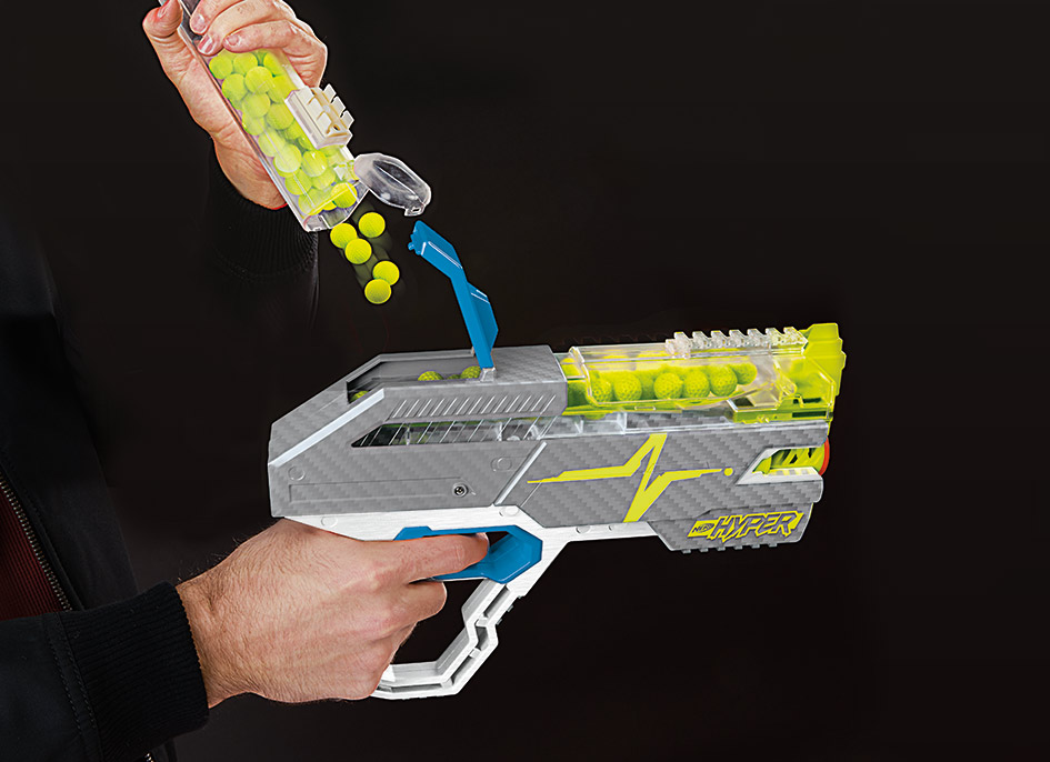 nerf hyper ball size