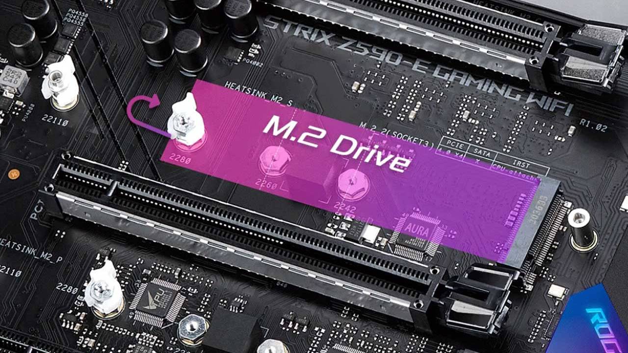 Asus replaces m 2 screws with new q latch slashgear
