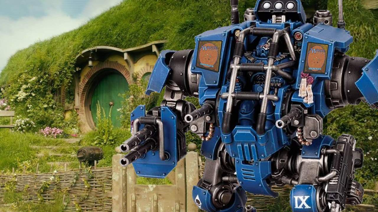 Magic: The Gathering Universes Beyond sets mix-up Lord of the Rings, Warhammer 40K