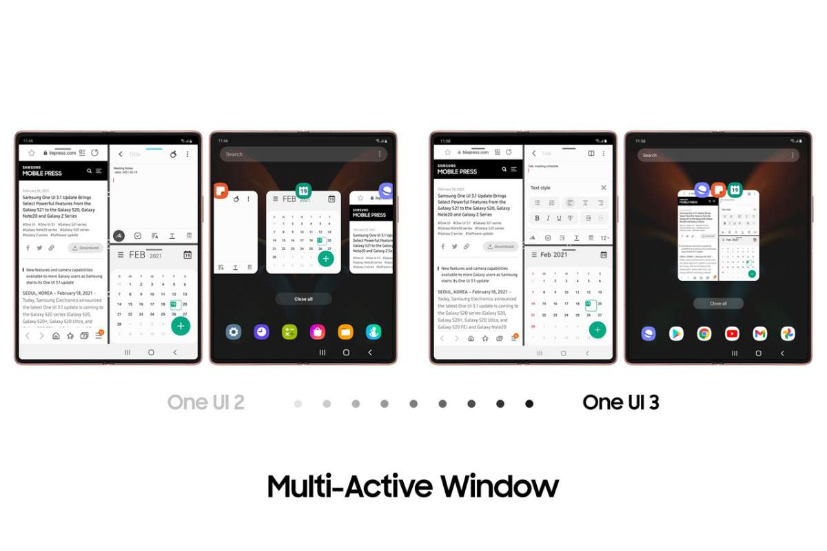 one ui 3.1 z fold 2