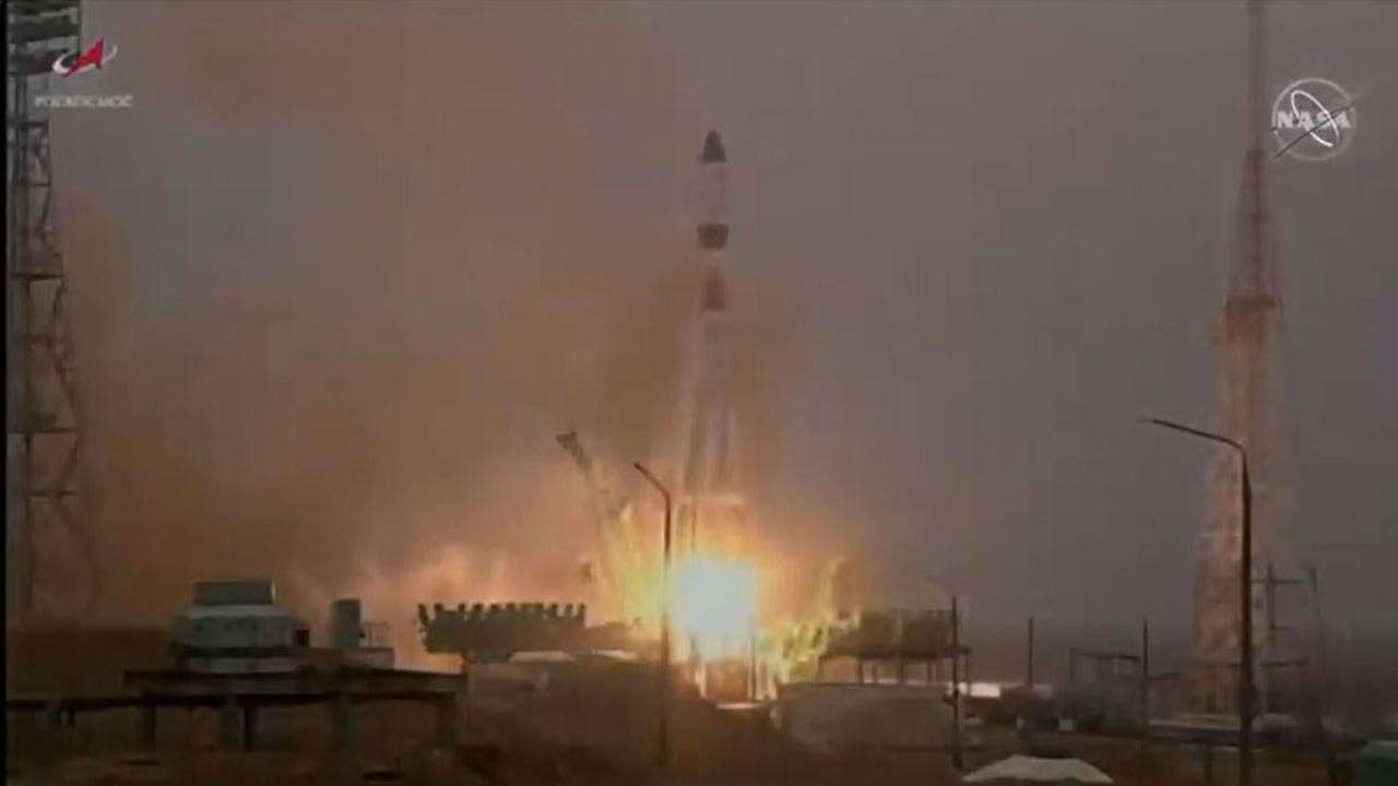 ISS cargo resupply mission launches from Russia