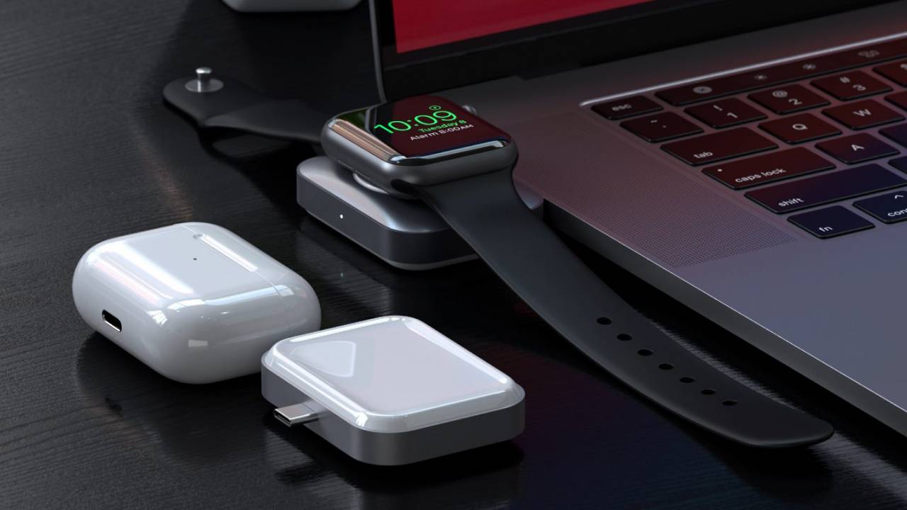 Satechi 2-in-1 USB-C wireless charger supports AirPods and Apple Watch