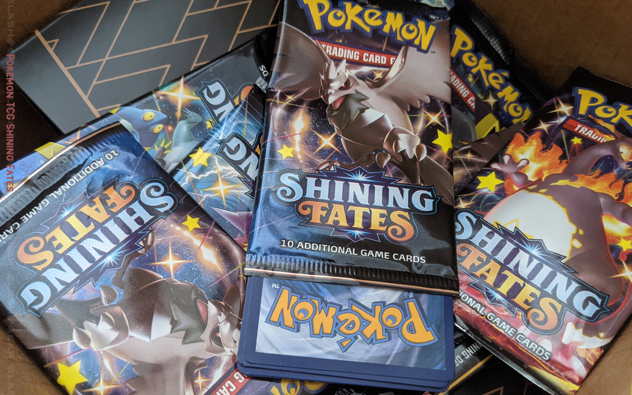 Shiny Pokemon Tcg Shining Fates Unboxing And Foil Inspection Slashgear