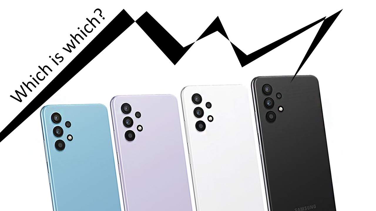 Samsung Galaxy A32 4G strangely different from 5G variant