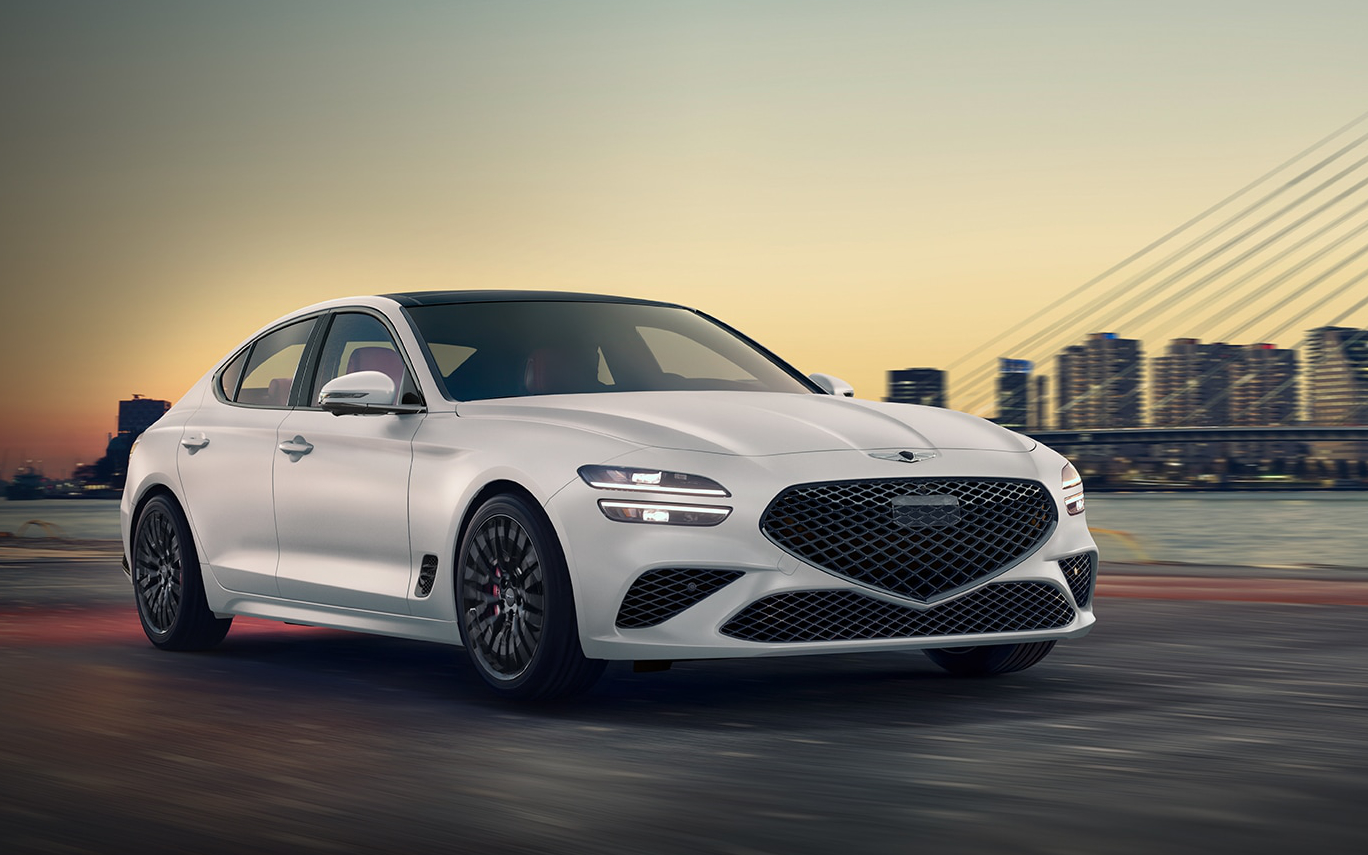 2022 Genesis G70 Launch Edition Previews Sport Sedan Refresh Slashgear