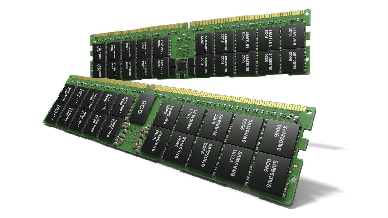 Samsung just revealed a 512GB DDR5 RAM module using HKMG