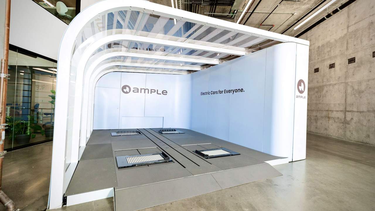 Ample promises faster electric vehicle charging with modular battery