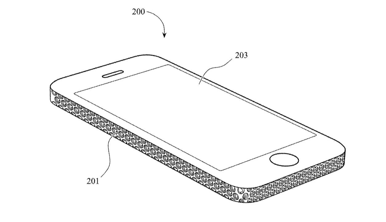 Apple just patented a wild iPhone design with Mac Pro mesh