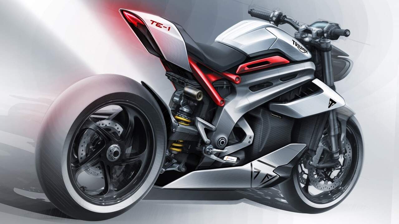 Triumph TE1 electric sport bike prototype has the genes of a Formula E racer