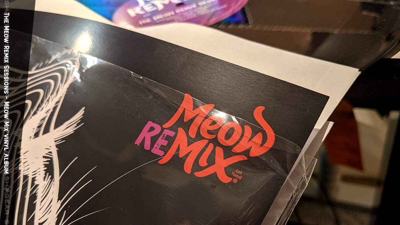 Meow Mix “Meow Remix Sessions” vinyl album hands-on