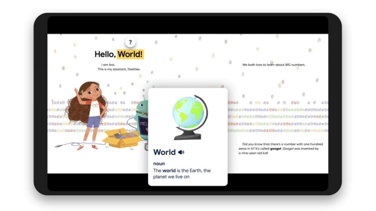 Google Play Books can now read stories to young kids
