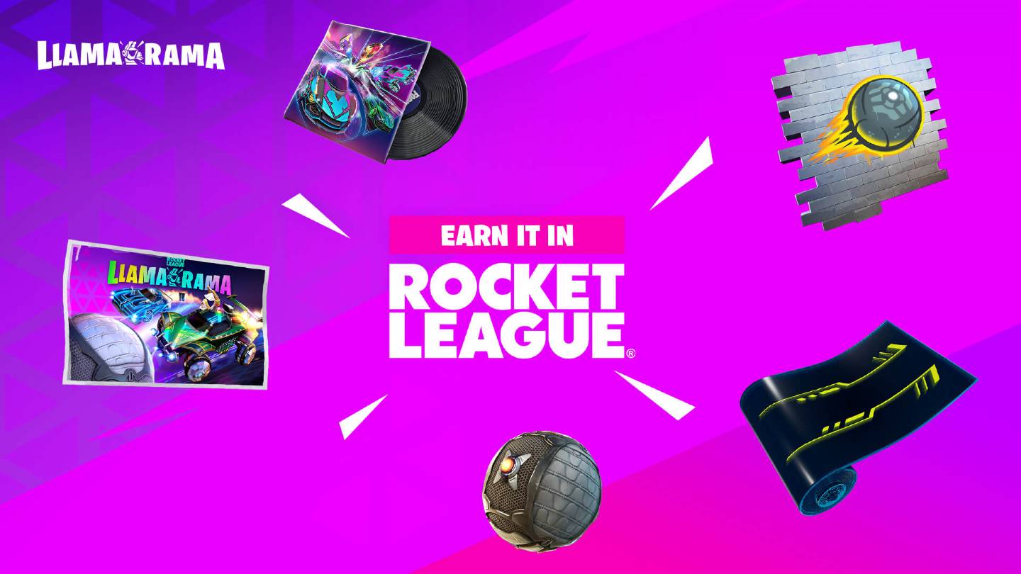 Fortnite X Rocket League Llama Rama Returns With New Rewards Slashgear