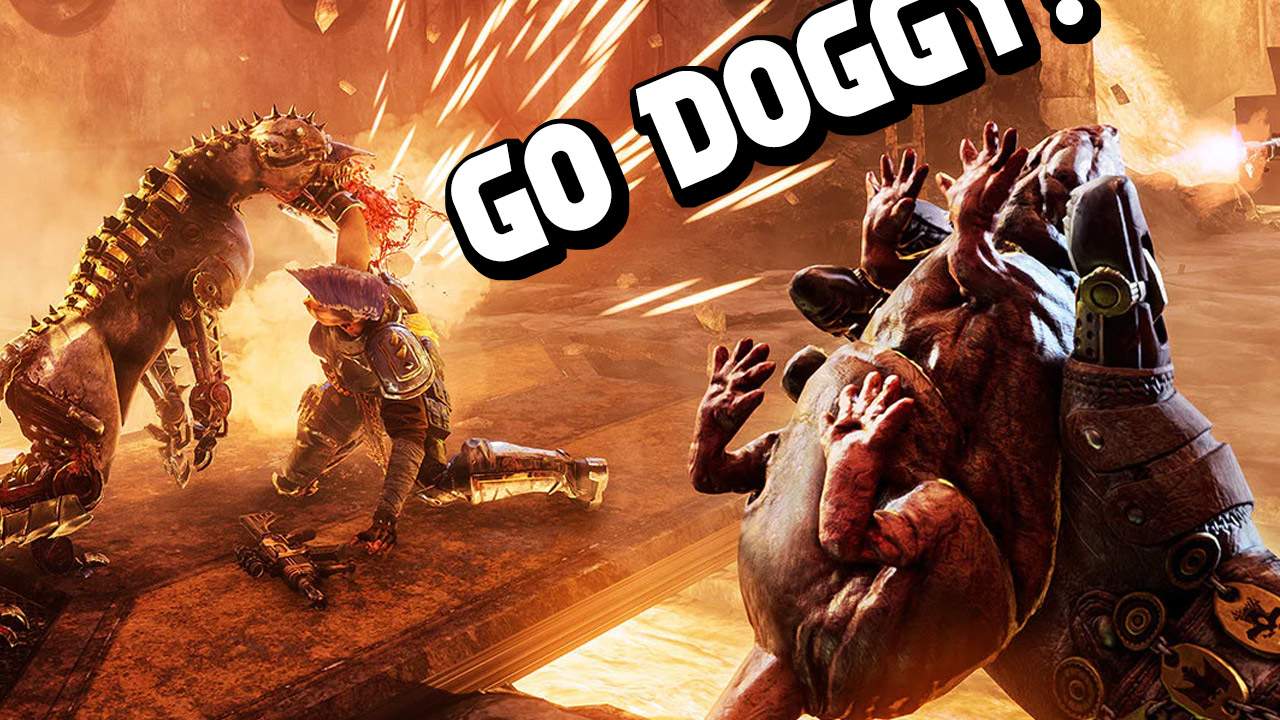 Warhammer 40K game squeezes rat to control robot dog