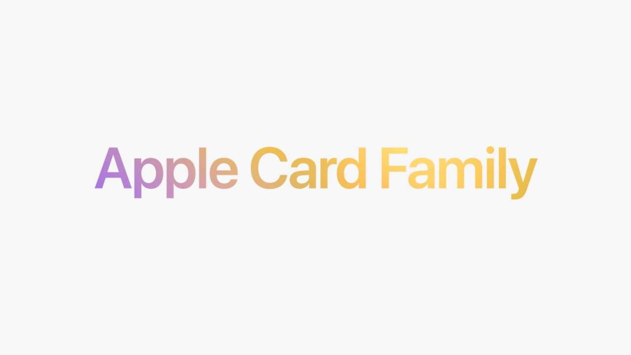 Apple Card Family allows family members to build credit, share credit lines