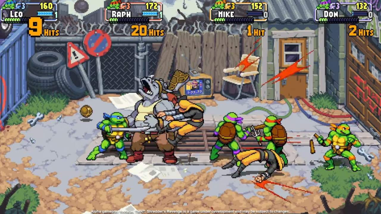 Teenage Mutant Ninja Turtles Shredder's Revenge confirmed for Switch