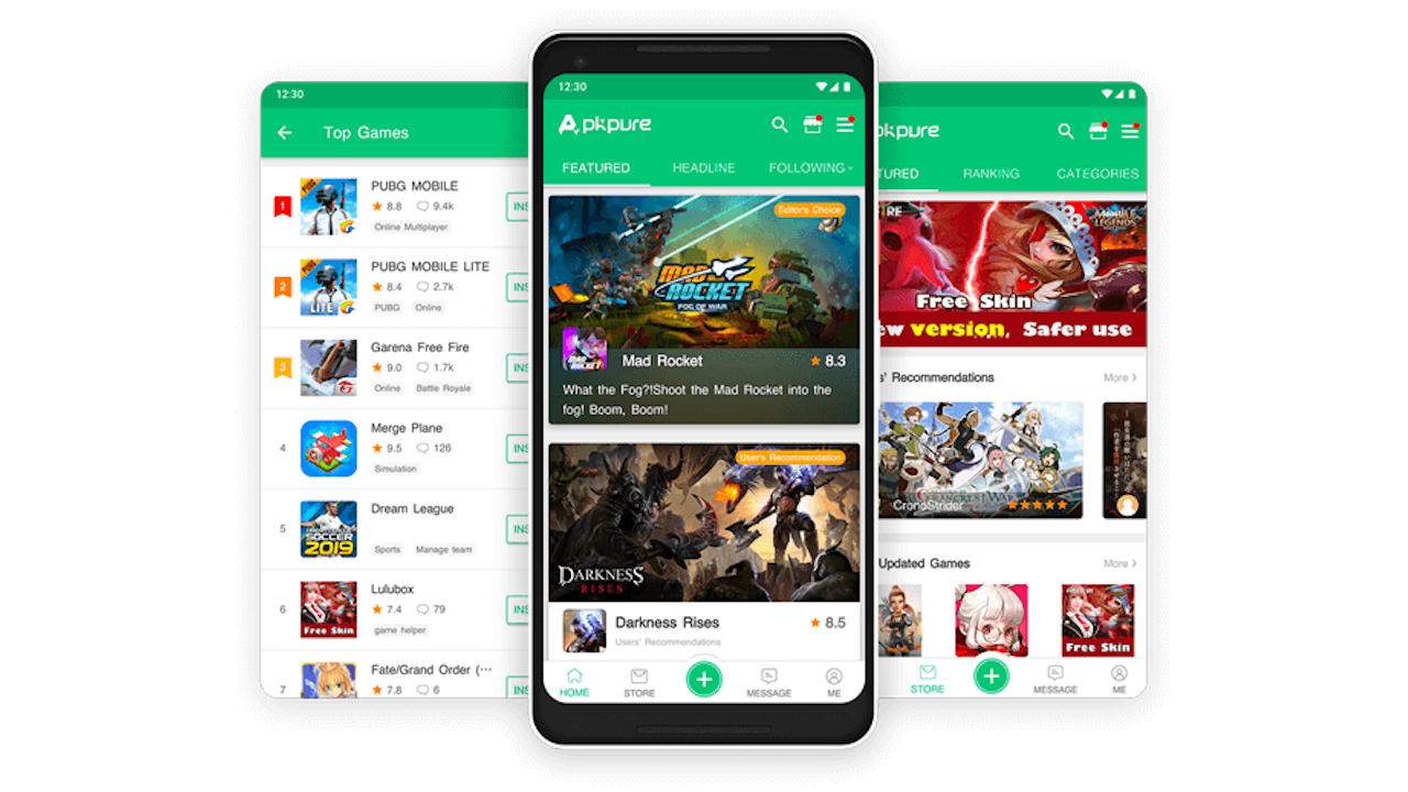 APKPure app store app infected with malware