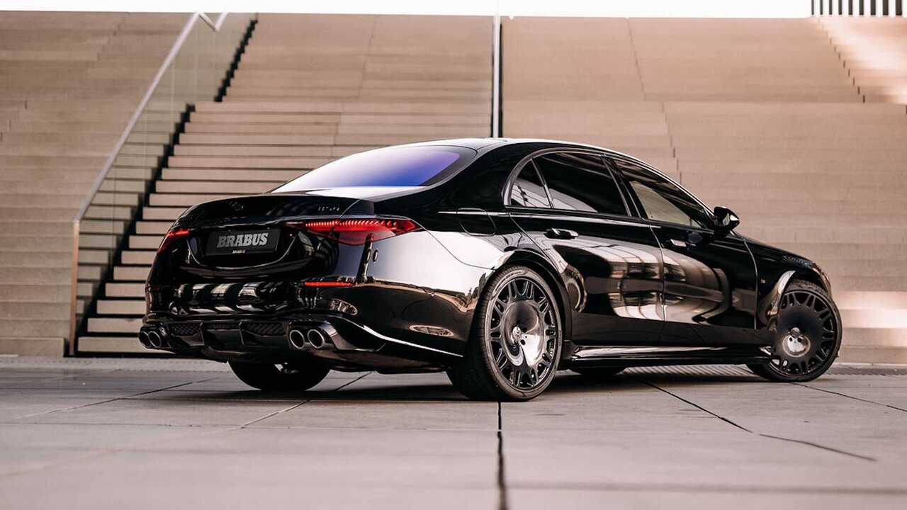 Brabus 500 Is A Mercedes Benz S Class In Wolf S Clothing Slashgear
