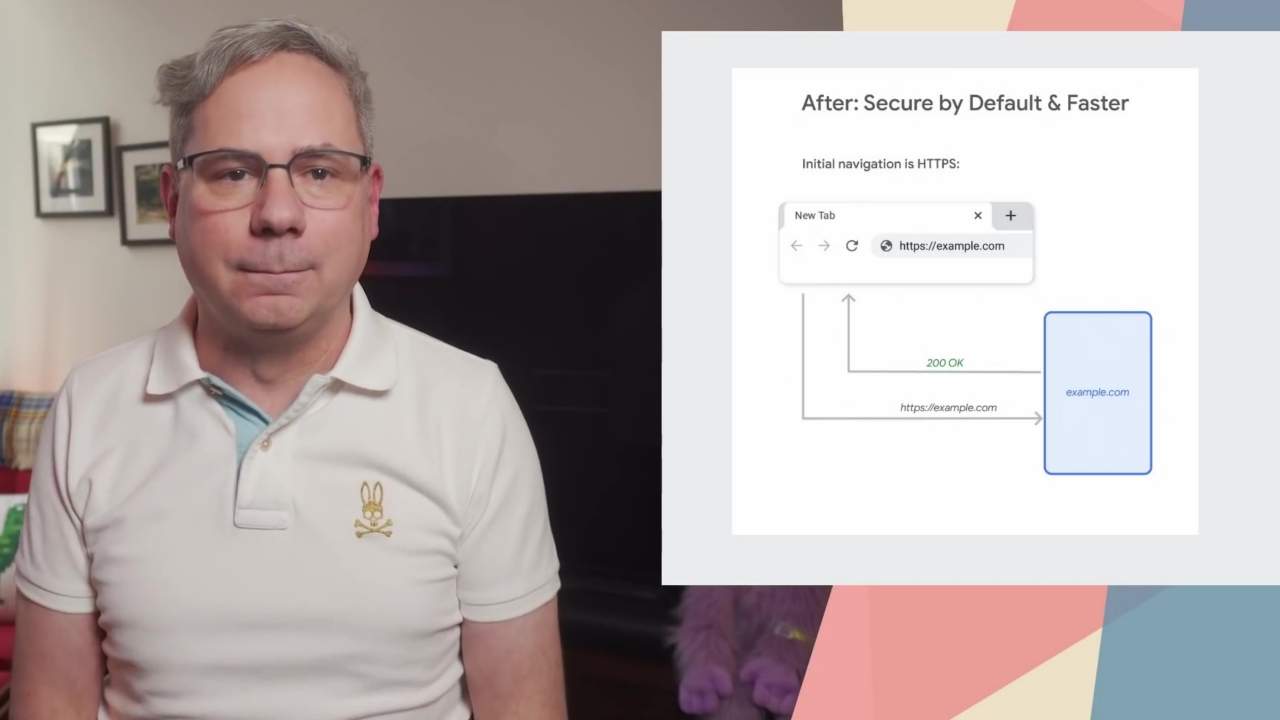 Chrome 90 makes HTTPS the default, brings AV1 codec for video chats