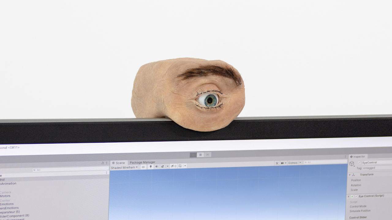 Eyecam wants webcams to be more human in the creepiest way possible