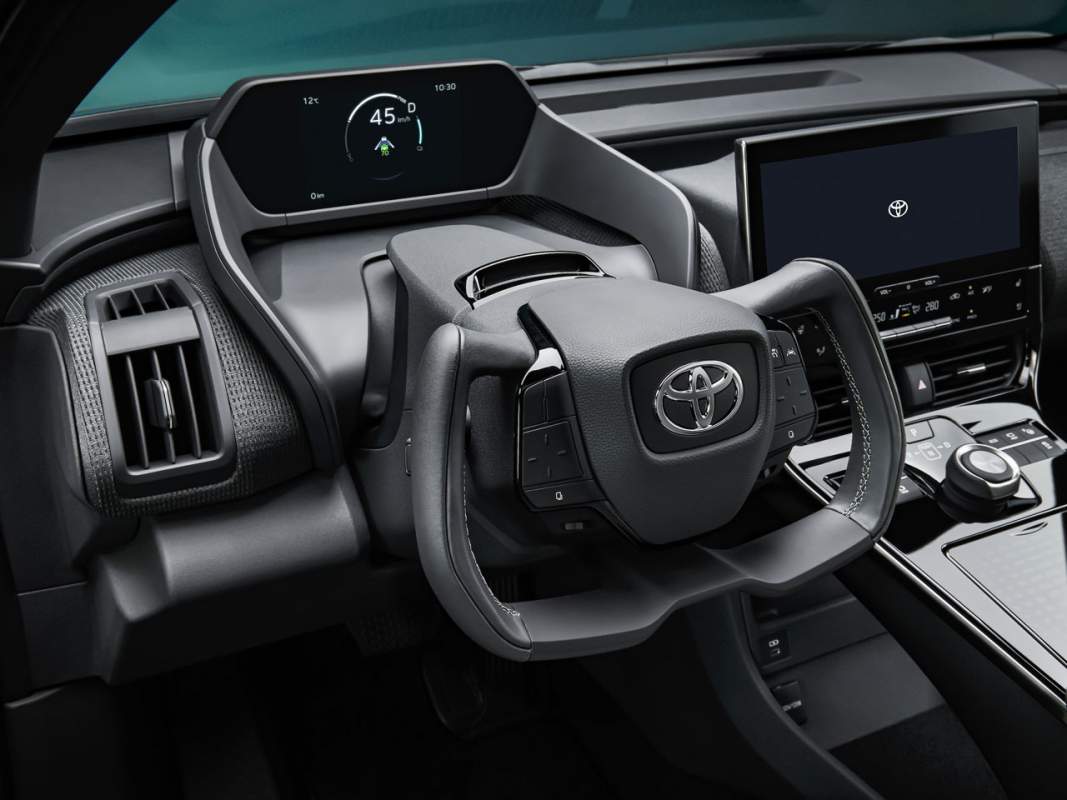 Toyota bZ4X BEV concept is an attractive all-wheel-drive electric SUV