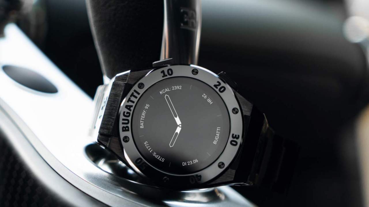 Bugatti made a smartwatch