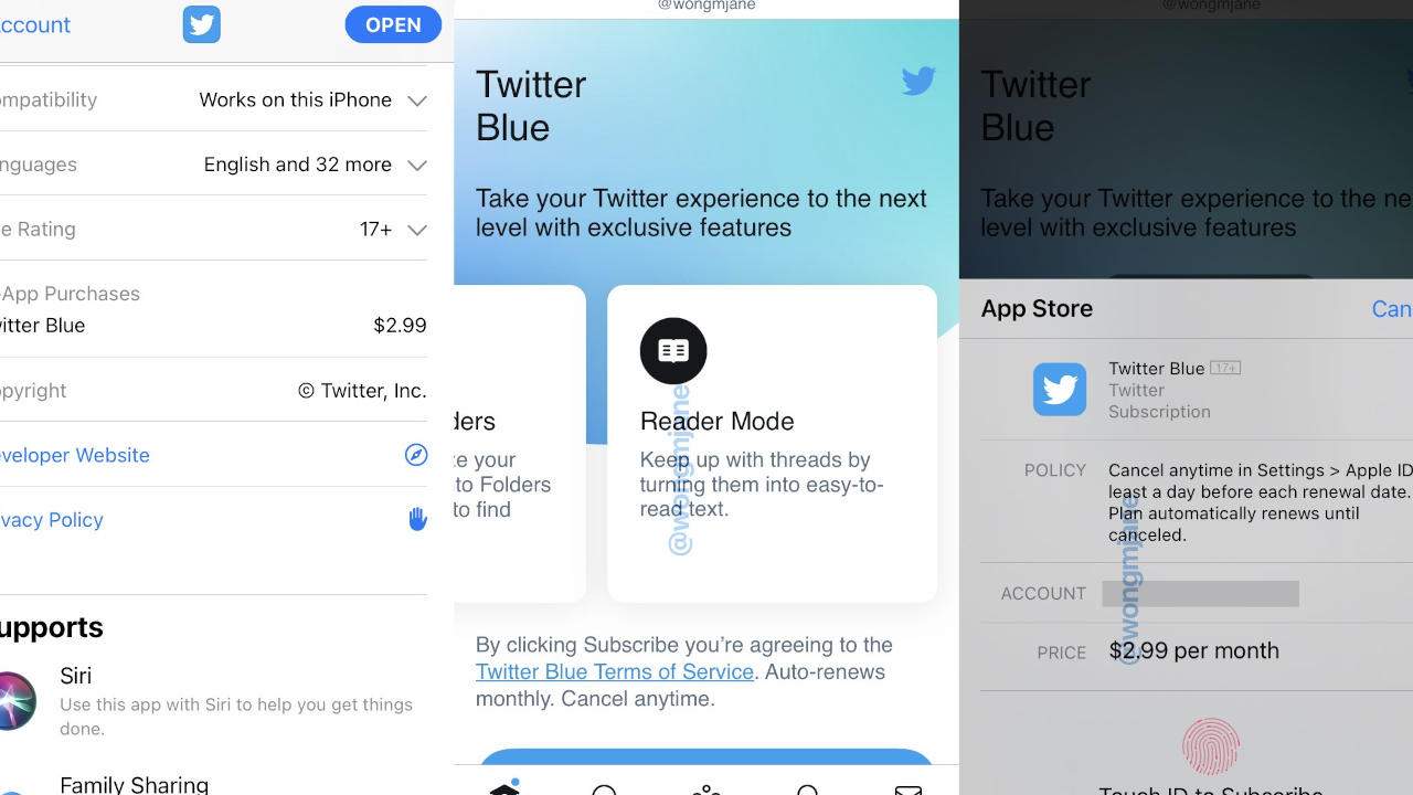 Twitter Blue subscription pricing and features confirmed - SlashGear