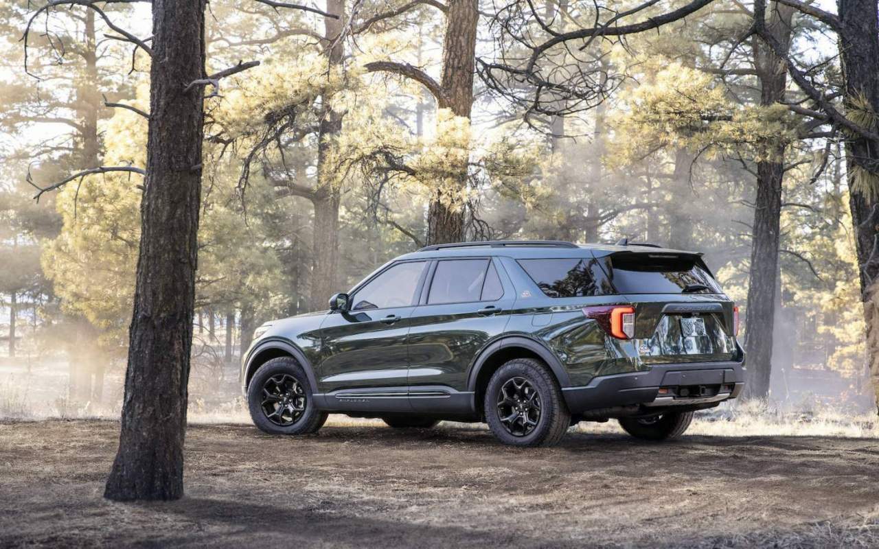 2021 Ford Explorer Timberline pairs off-road upgrades with double-take