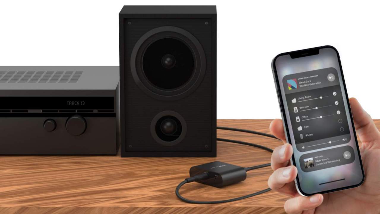 Belkin’s AirPlay 2 adapter for your speakers is simple genius