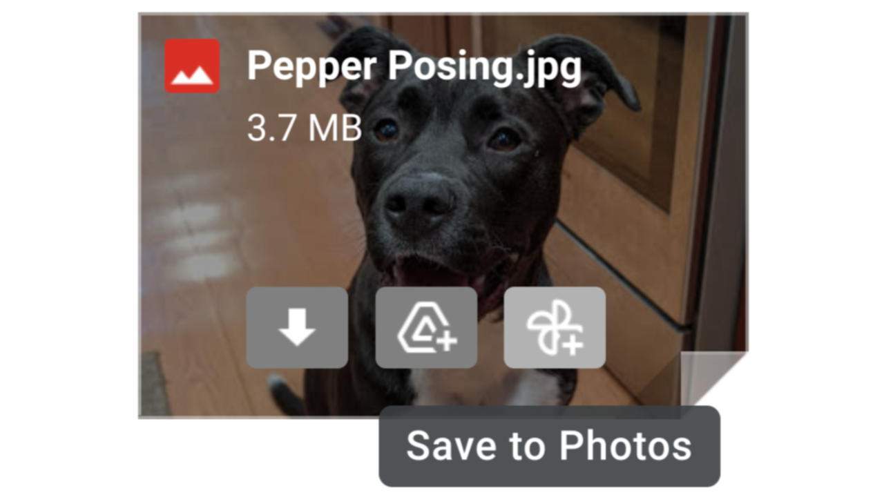 Gmail can now save photo attachments to Google Photos directly