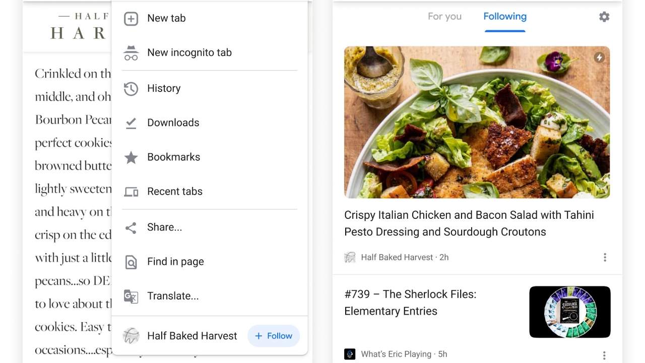 Chrome “Follow” experiment brings Google Reader back from the dead