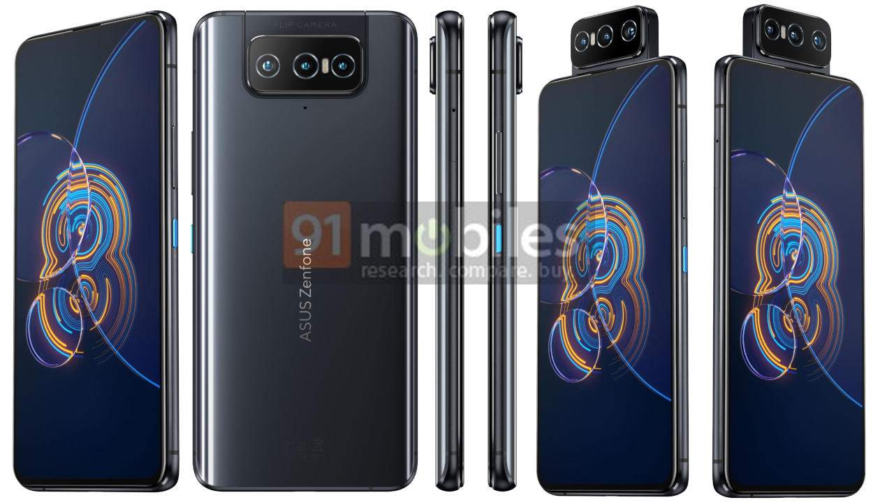 ASUS ZenFone 8 Flip leak shows the camera gimmick is back