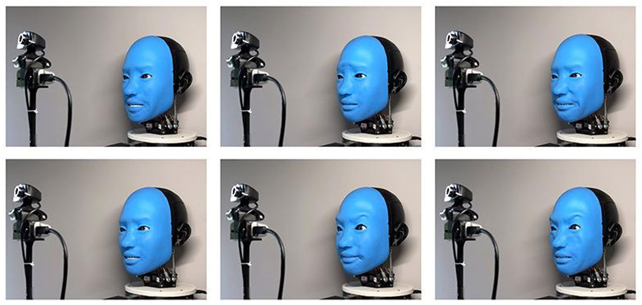 Engineers use AI to create a robot that can smile back