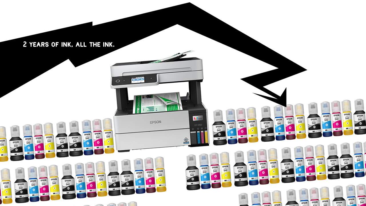 Epson EcoTank Pro printers make “Unlimited Ink” a reality