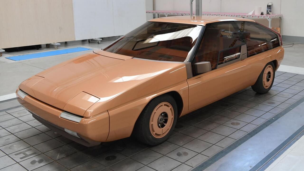 This fullyrestored Mazda MX81 Aria Concept previews a glorious past