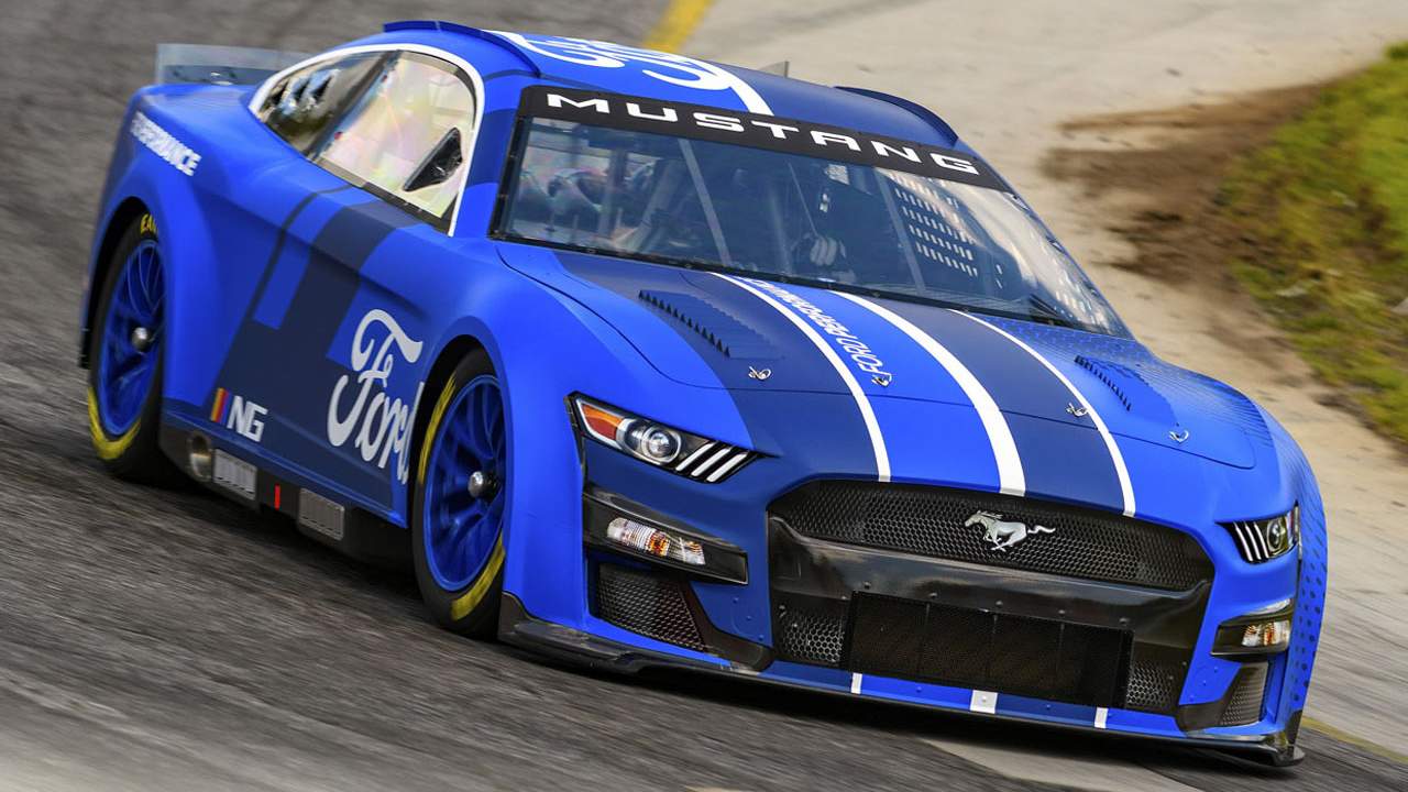 2022 Next Gen Mustang for NASCAR racing revealed